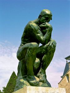 'The Thinker' : Rodin